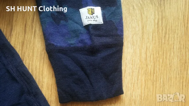 JANUS Thermo Underwear 100% Merino Wool размер XXL термо блуза 100% Мерино вълна - 2934, снимка 7 - Пуловери - 55730050
