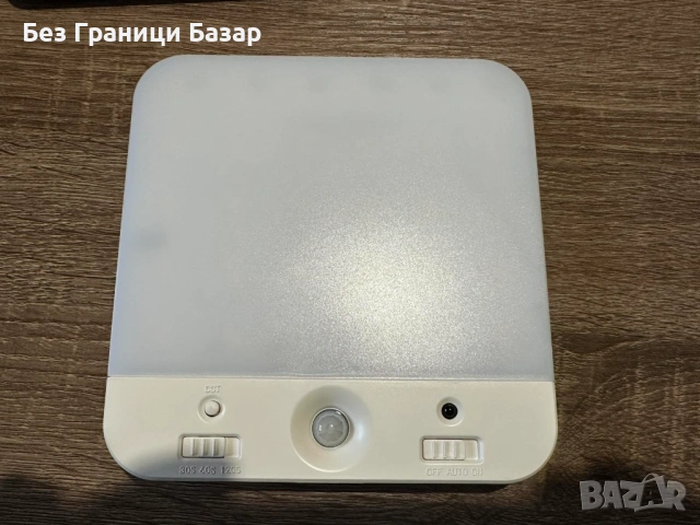 Нова LED таванна лампа със сензор за движение, 3 режима 3000-6500K