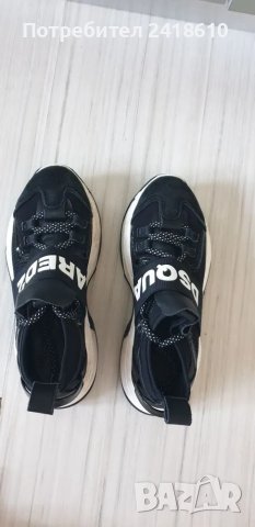 DSQUARED2 Leather Made in Italy Womens Size 37/24см ОРИГИНАЛ! Дамски Кецове, снимка 2 - Кецове - 50146125