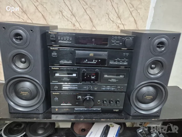 Аудио система Technics с тонколони , снимка 2 - Аудиосистеми - 56164877