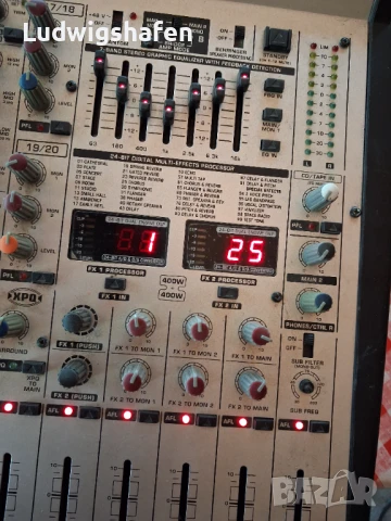 20 канален пулт PMH5000, снимка 4 - Ресийвъри, усилватели, смесителни пултове - 51305805