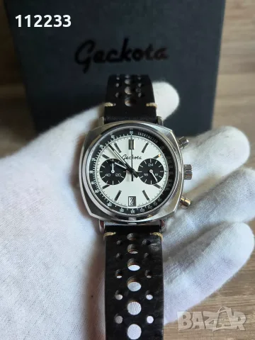 Geckota C-01 Gen 1 Chronotimer Chronograph Quartz, снимка 2 - Мъжки - 55734408