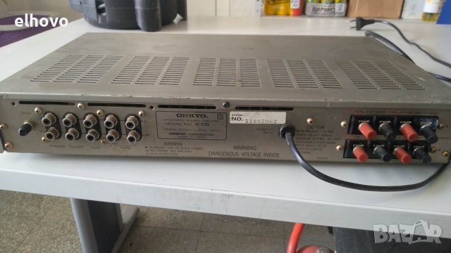 Стерео усилвател ONKYO A-05, снимка 2 - Ресийвъри, усилватели, смесителни пултове - 39749083