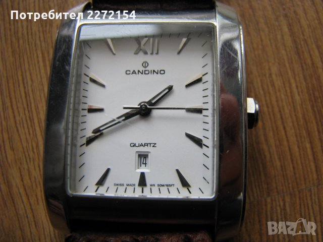 Швейцарски часовник candino • Онлайн Обяви • Цени — Bazar.bg