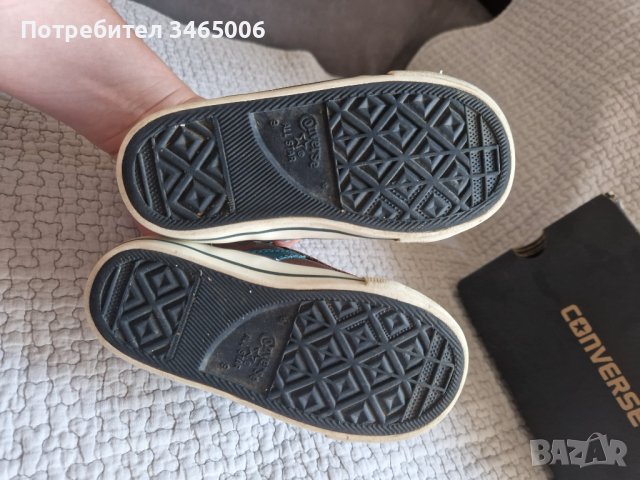 Converse детски кецове 25номер , снимка 4 - Детски обувки - 37804632