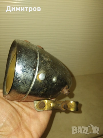 Старинен фар от велосипед