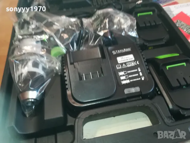 ВИНТОВЕРТ LI-ION X2 BATTERY+CHARGER 3010241655, снимка 9 - Винтоверти - 47776730