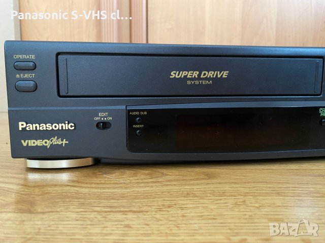 Panasonic VHS NV-SD40B 4 head, снимка 3 - Плейъри, домашно кино, прожектори - 44465502