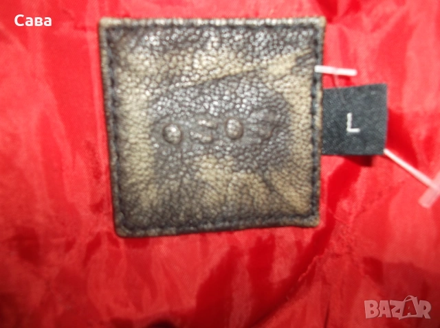 Кожено яке ASOS  мъжко,Л, снимка 9 - Якета - 53012983