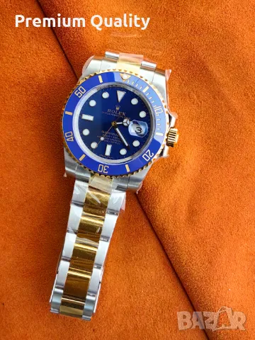Rolex Submariner 40mm Gold Blue