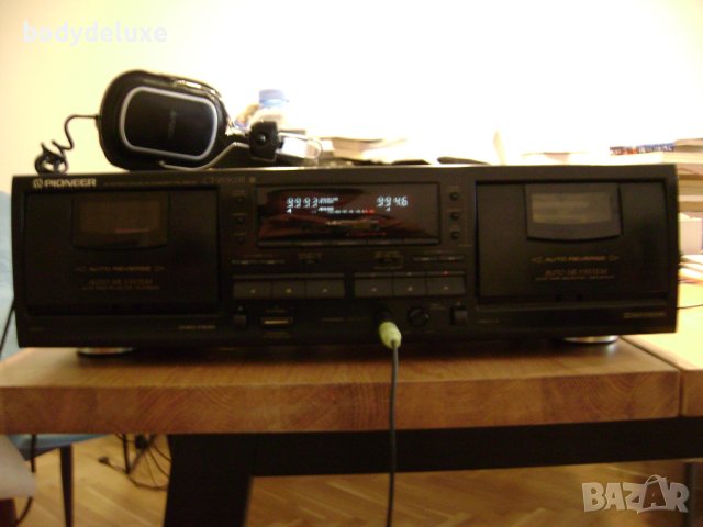Pioneer CT-W503R двукасетъчен риверсивен дек, снимка 5 - Декове - 42821098