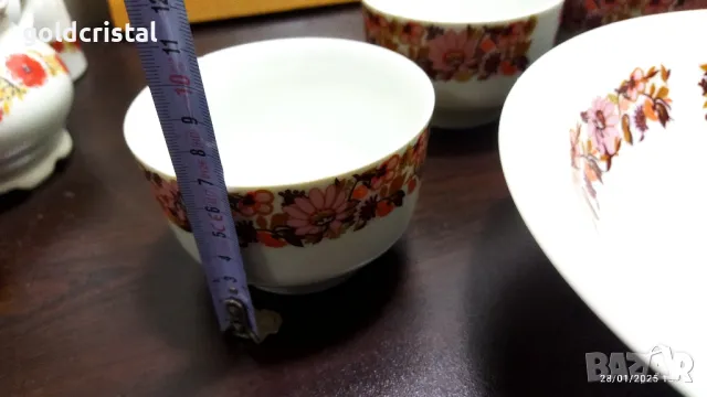 Стар български порцелан купички и купа , снимка 8 - Антикварни и старинни предмети - 48870785