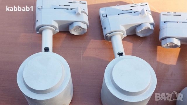 Лампи - Спот за релсова система 8бр x GU10/50W/230V луни за таван - лампи, снимка 11 - Други - 53907184