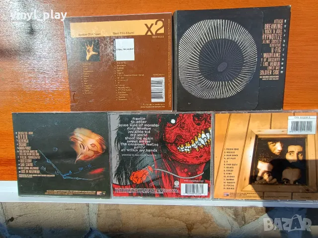 Metallica и System of a Down  (cd) , снимка 10 - CD дискове - 49971676