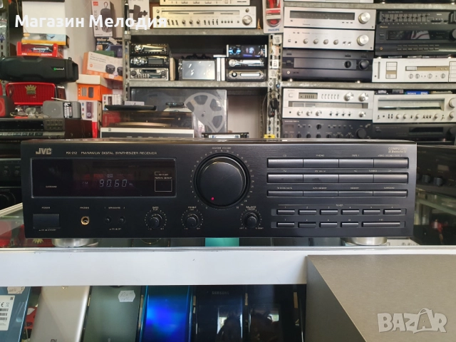 Ресийвър JVC RX-212 В отлично техническо и визуално състояние. Спецификации : Диапазон на настройка: