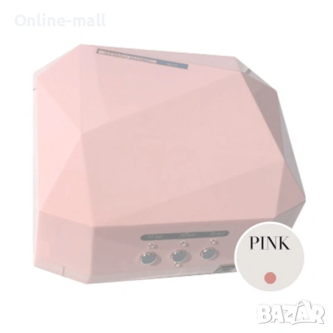 Професионална Хибридна UV/LED Лампа за Маникюр 36W – Компактен Дизайн в 7 Цвята с Подвижно Дъно, снимка 2 - Продукти за маникюр - 53244323