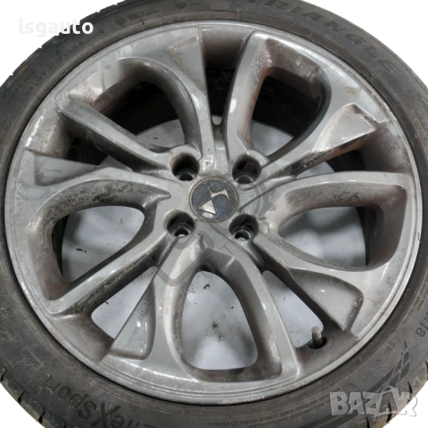 Алуминиеви джанти 4x108 с гуми R18 Citroen DS4 2015-2018 ID: 155104, снимка 4 - Гуми и джанти - 52569825