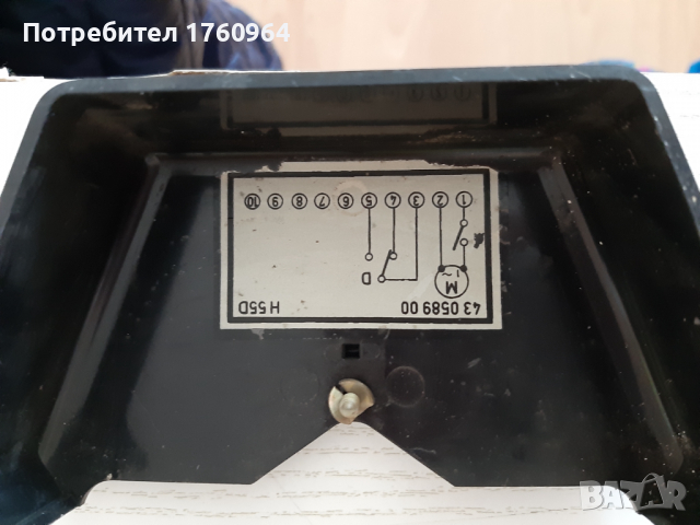 Часовник за Електромер чешки - Крижик, за нощна  и дневна тарифа и електромер , снимка 4 - Други - 36488611