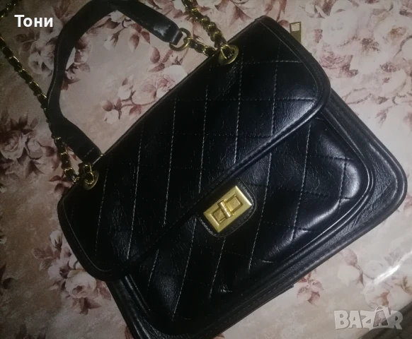 Нова Кожена Дамска Чанта , снимка 3 - Чанти - 50800516