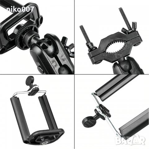 Универсална стойка за телефон за автомобил-кола-iPhone-Xiaomi-Samsung-Huawei-HTC-Sony-LG-Lenovo , снимка 4 - Аксесоари и консумативи - 30789879