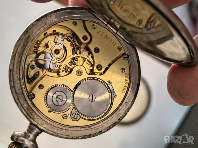 Джобен часовник Zenith , снимка 6 - Джобни - 56079595