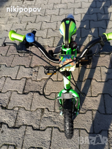 BG Детски велосипед 12" MASTER зелен, снимка 6 - Велосипеди - 54334040