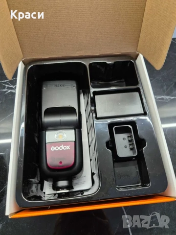 Светкавица Godox V860III C (Canon) отворена кутия , в гаранция!, снимка 3 - Светкавици, студийно осветление - 52583761