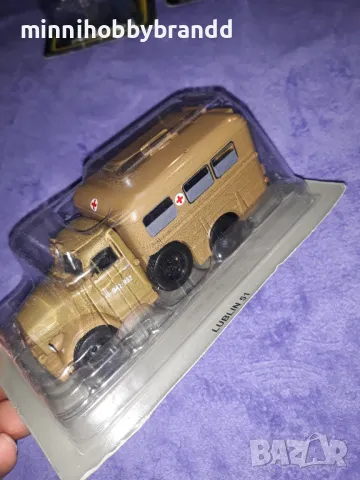 LUBLIN 51 GAZ 51 Molotovka 1.43 Deagostini  , снимка 15 - Колекции - 47340141