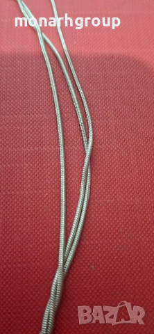 Сребърно колие, снимка 3 - Колиета, медальони, синджири - 52684560