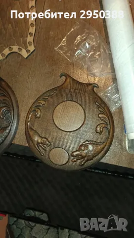 Дърворезба поставки за ловни трофеи по поръчка машинна дърворезба , снимка 5 - Оборудване и аксесоари за оръжия - 48423487