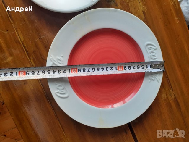 Чиния,Чинии Coca Cola,Кока Кола, снимка 3 - Други ценни предмети - 31530800