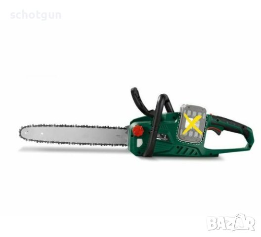 Акумулаторен верижен трион Parkside 40v, снимка 2 - Градински инструменти - 42820159