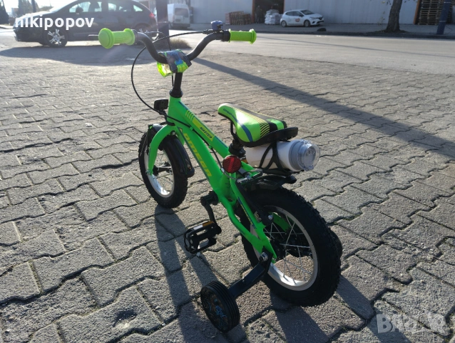 BG Детски велосипед 12" MASTER зелен, снимка 9 - Велосипеди - 54334040