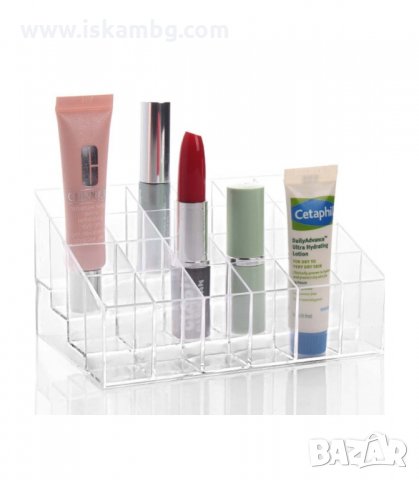 ОРГАНАЙЗЕР ЗА 24 ЧЕРВИЛА LIPSTICK SHELF - код 1692, снимка 5 - Други - 33990011
