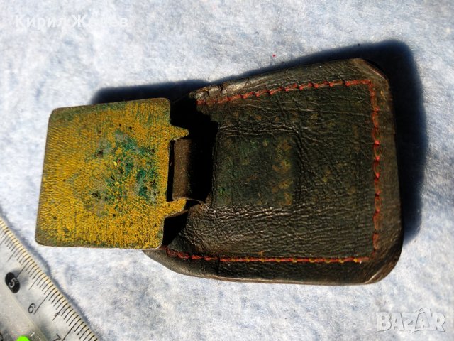 СТАР МНОГО КРАСИВ КОЛЕКЦИОНЕРСКИ ЕРОТИКА КЛЮЧОДЪРЖАТЕЛ СТОМАНА и ЕСТЕСТВЕНА КОЖА РЯДЪК 35312, снимка 9 - Колекции - 39811449