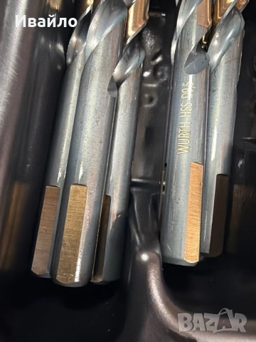 К-кг свредла за метал HSS от ф1мм - 10 мм  Red Line 170 броя , снимка 7 - Стругове - 53995690