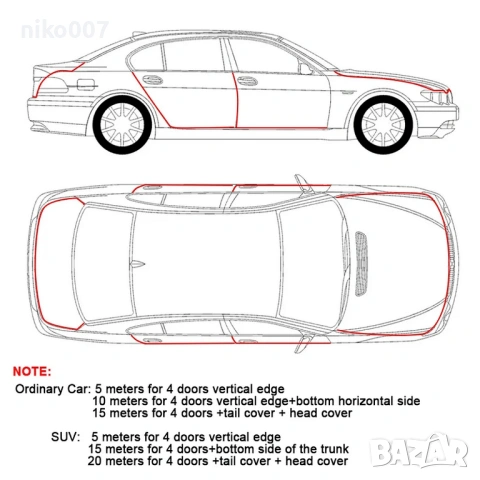 Универсален протектор за автомобил-бус-камион-кола-ван-мини ван-джип, снимка 3 - Аксесоари и консумативи - 53306876