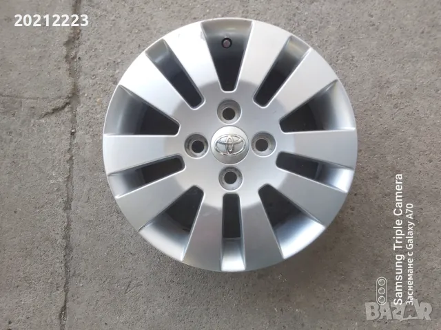 1 брой алуминиева джанта за Toyota Aygo 14