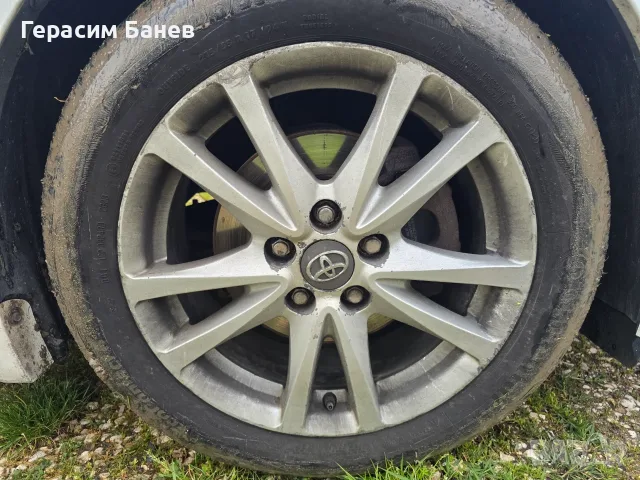 Оригинални джанти 17" , 215/55/17 OEM TOYOTA AVENSIS T27 2.0 D-4D КОМБИ 2014, снимка 5 - Гуми и джанти - 56116366