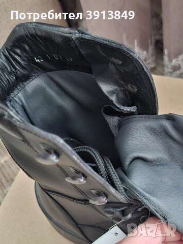 Мъжки боти от естествена кожа-нови, снимка 4 - Мъжки боти - 53055799