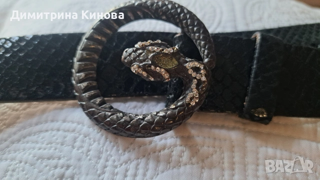 Колан дамски естествена кожа , снимка 5 - Колани - 54106603