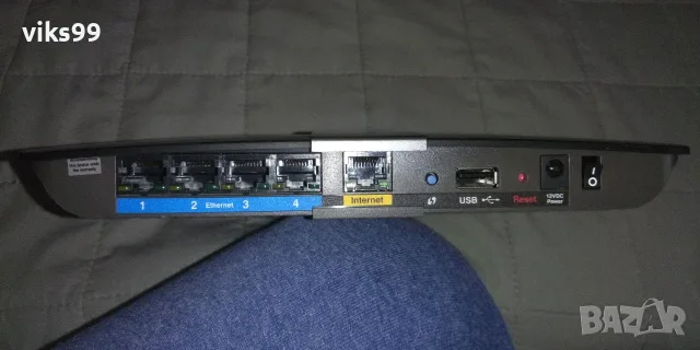 Гигабитов Рутер Cisco Linksys EA4500 Dual-Band N900 с USB, снимка 3 - Рутери - 55975317