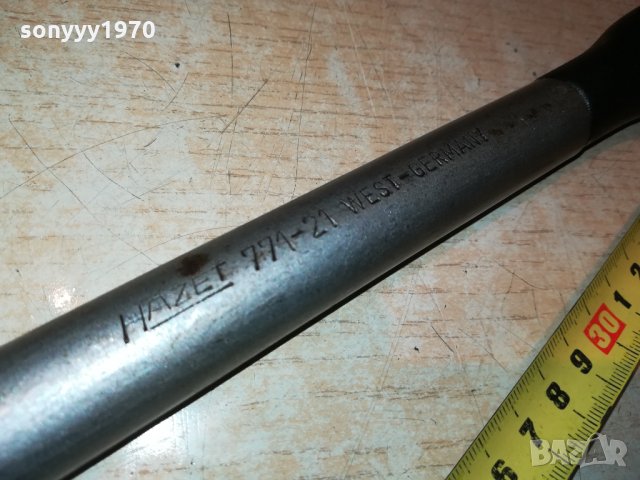 HAZET-WEST GERMANY 21mm 2311211837, снимка 6 - Аксесоари и консумативи - 34904935