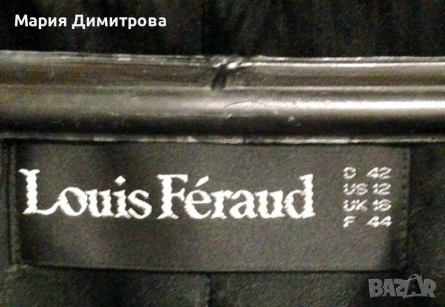Louis Feraud красиво палто вълна/кашмир/ангора/кашгора, снимка 5 - Палта, манта - 38789924