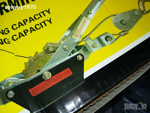 ЛЕБЕДКА/ТРЕСЧОТКА 1 ТОН 3108221437, снимка 4 - Други инструменти - 37856802