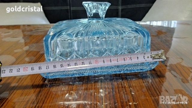 Стар стъклен съд за масло , снимка 4 - Антикварни и старинни предмети - 52261884