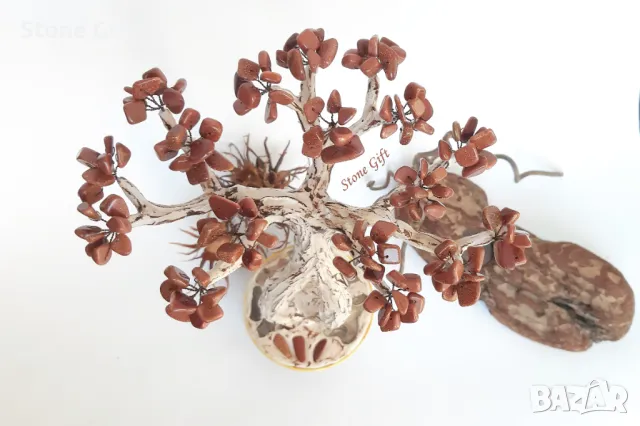 Дръвче Слънчев Камък, Подарък Коледа, Подарък Семейство, Подарък Зодия, Семеен подарък, снимка 2 - Други - 34516509