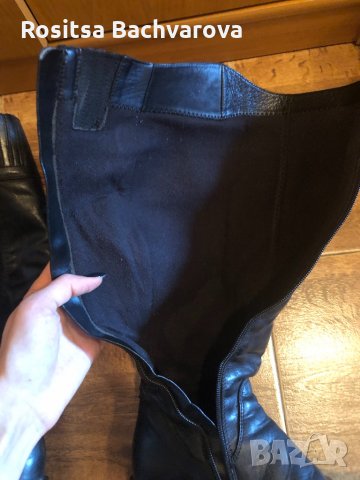 Ботуши естествена кожа, 37 номер, снимка 10 - Дамски ботуши - 30793357