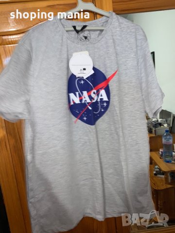 NASA нова с етикет мъжка тениска хл, снимка 2 - Тениски - 29991663