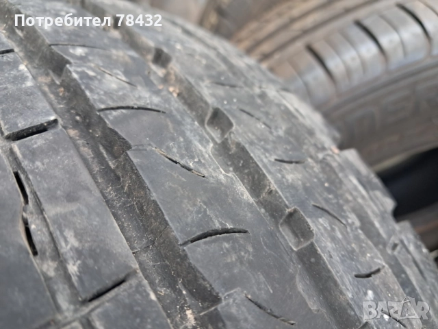 Бусови гуми 205/65/15 С - 2 бр, снимка 2 - Гуми и джанти - 52977806